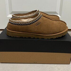 UGG Tasman Slippers Chestnut Men’s Size 10 With Box